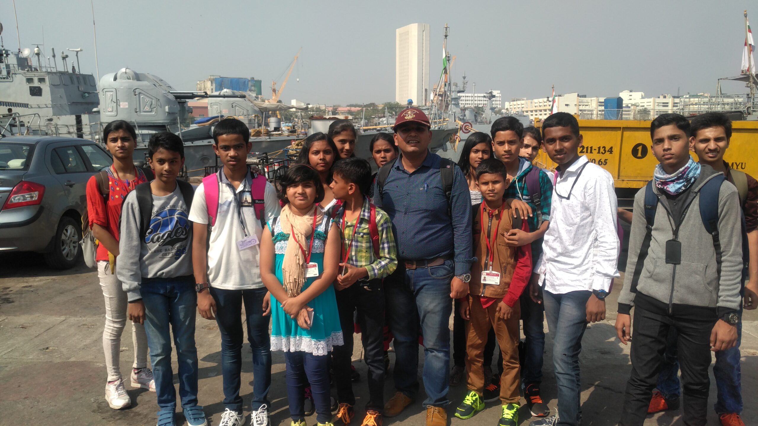 Our visit to Mumbai dockyard